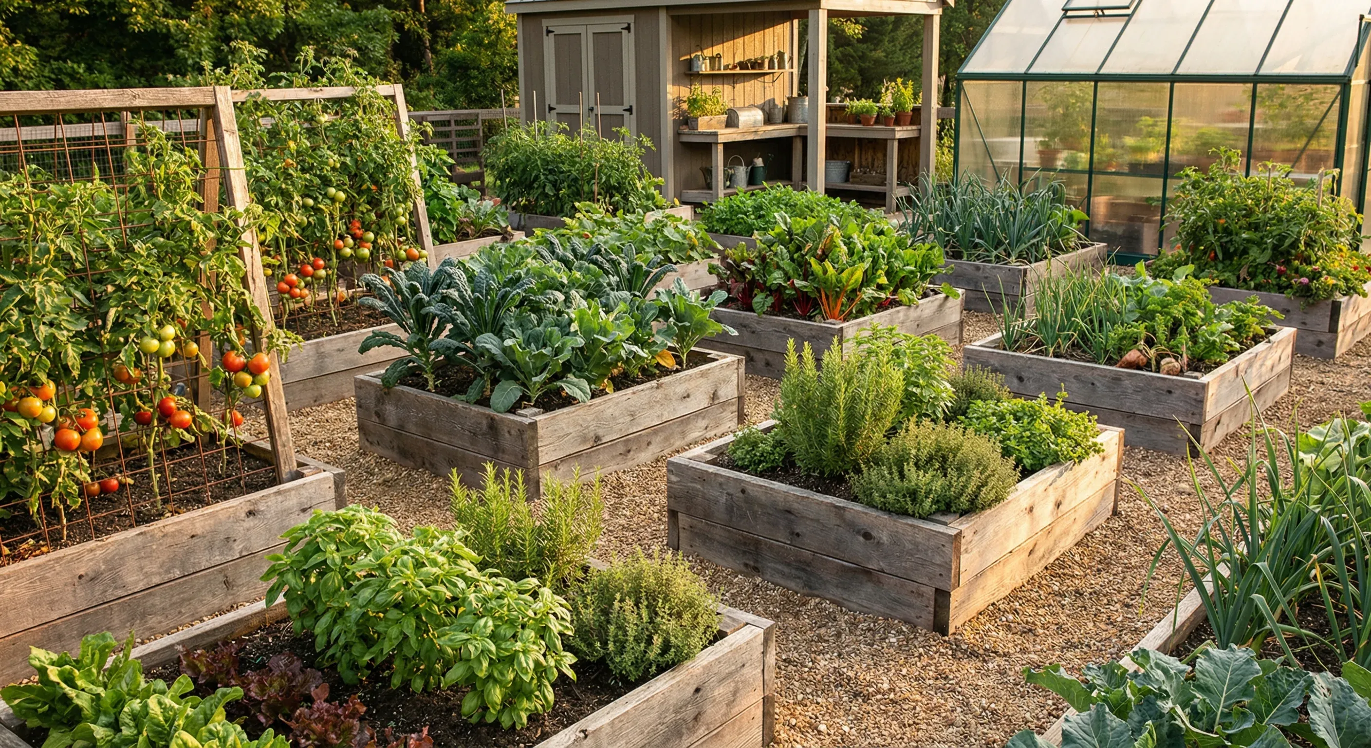 Planifier l'aménagement d'un carré potager surélevé