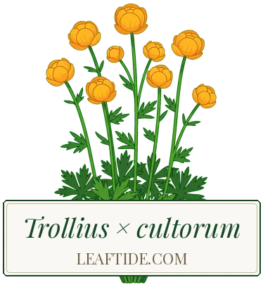 Trollius × cultorum